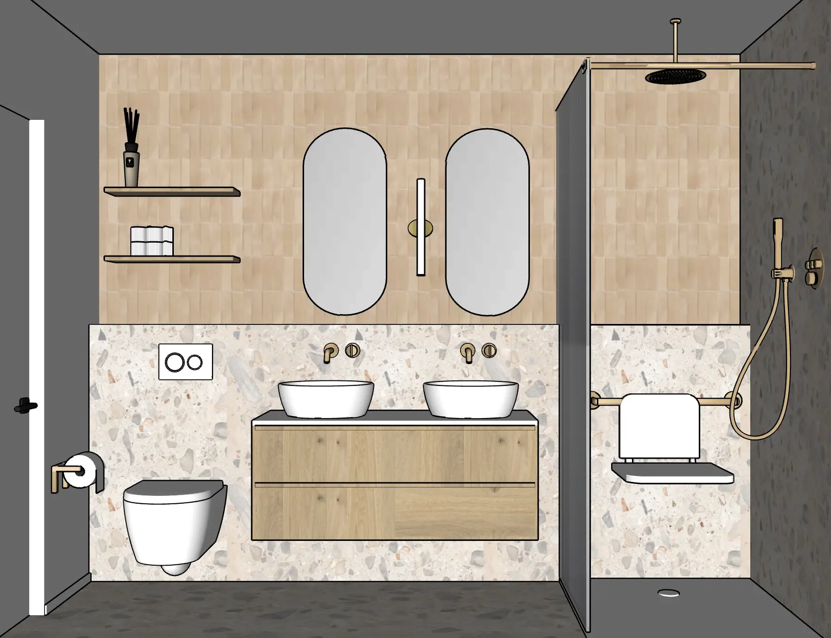 Salle de bain design