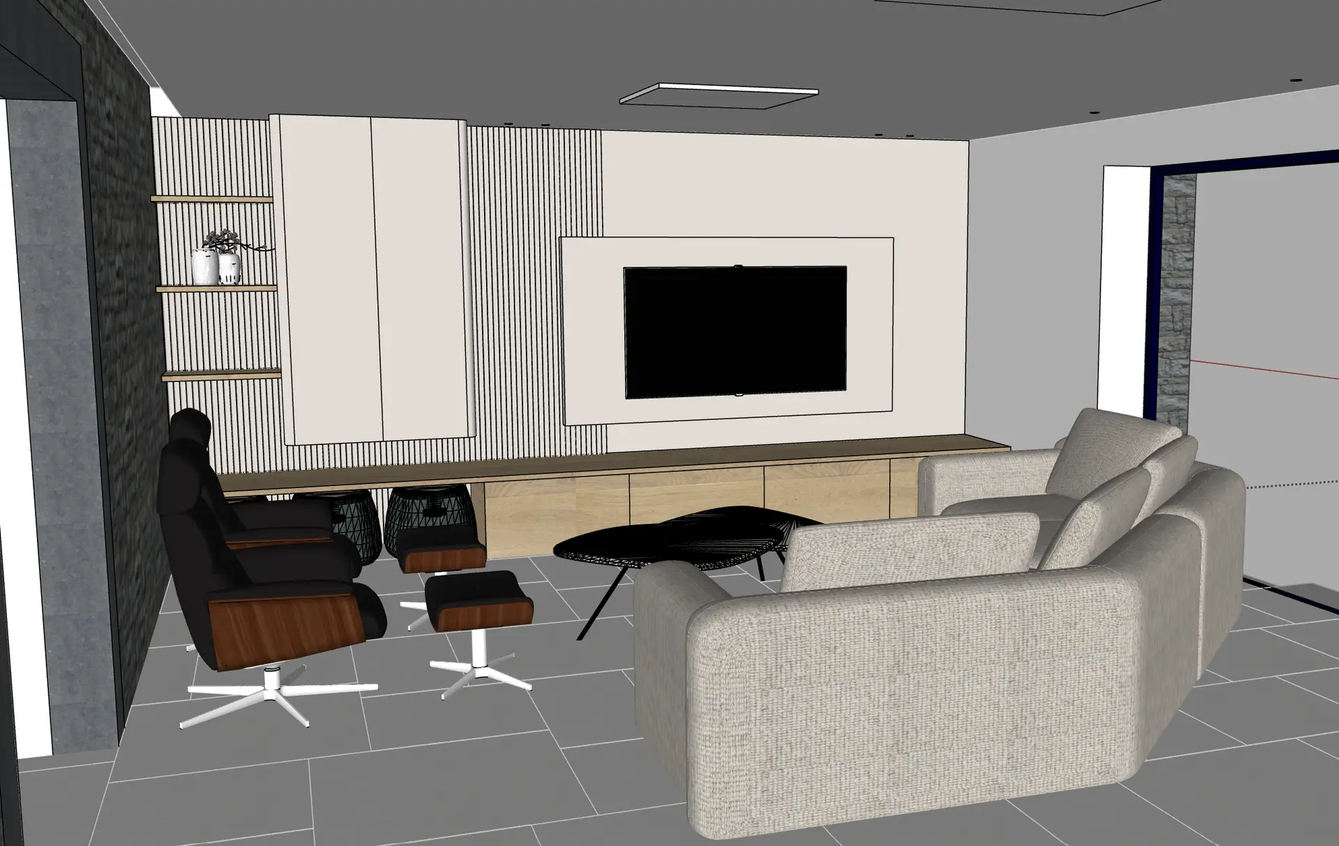 Meuble tv surmesure